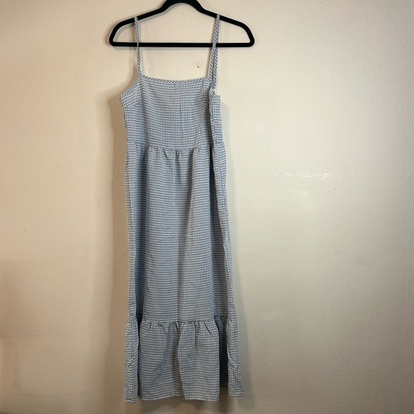 Urban Renewal Remnants Check Tiered Midi Dress - Picture 3 of 10